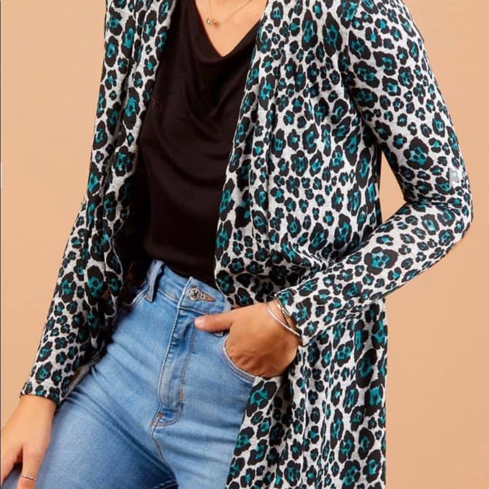 Women’s Cheetah Cardigan